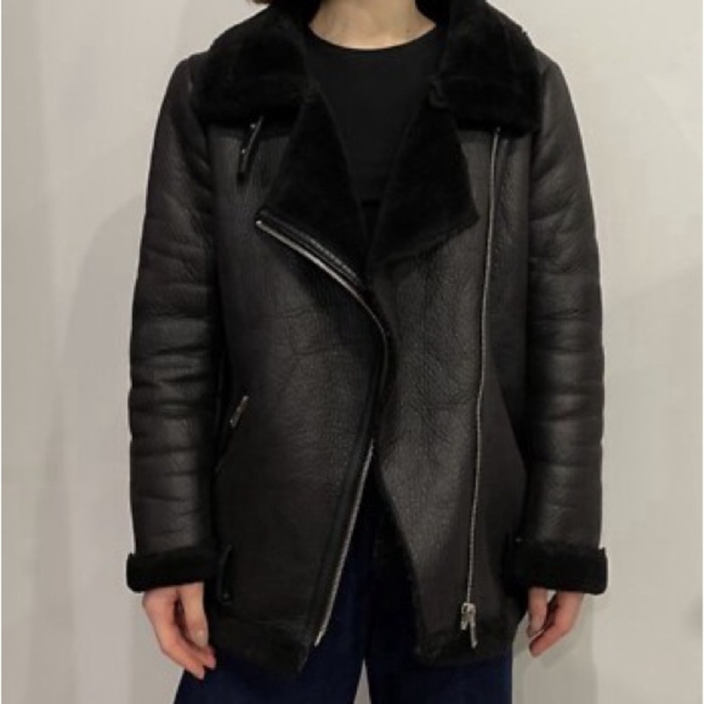 Zara Black moto Jacket